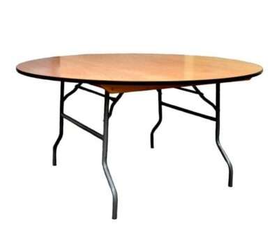 0002846 nes 48 round wood folding table