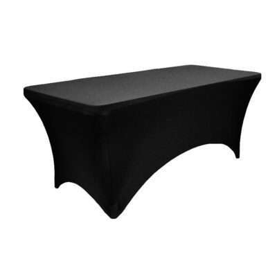 Rectangular 6 FT Spandex Table Cover