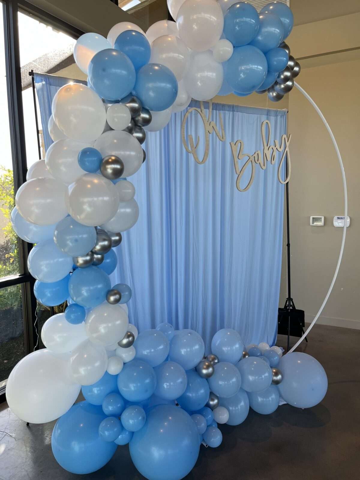 oh baby balloon arch 2 1 scaled
