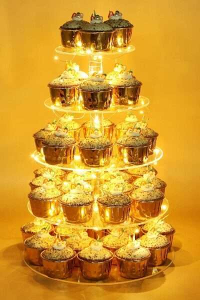 5 tier cupcake