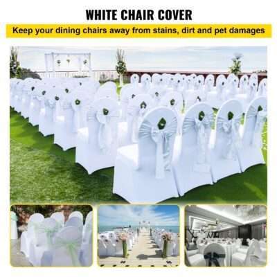 chair cover white