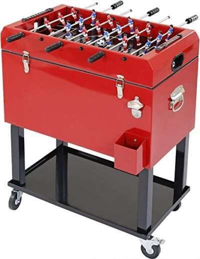 foosball table top ice chest