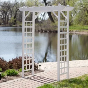 Vinyl Arbor - White