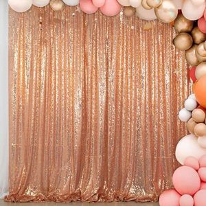 Sequin Backdrops (rose gold, gold, silver) 12 ft H x 9 ft W