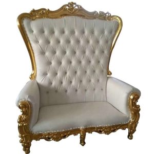 Double throne loveseat