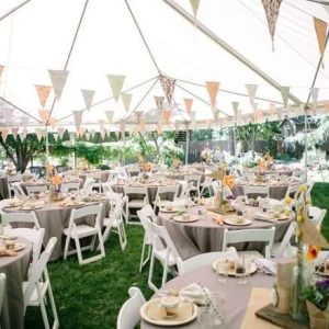 Basic Party Pack for 30 People – Includes 20' x 20' Tent