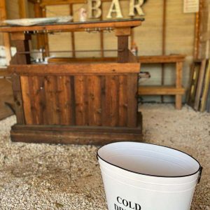Galvanized Steel Beverage Tub for Cans & Bottles