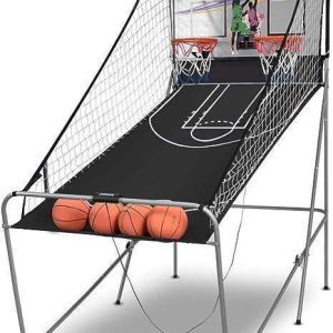 Foldable Basketball Arcade Game Double Shot 2 Player w/ 2 Balls (8yrs and up)