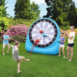 Giant Over 6ft Tall Inflatable Kick Darts Game