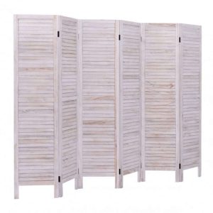 6 Panels Classic Venetian Wooden Divider