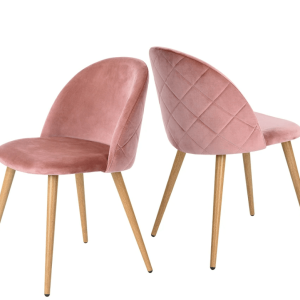 Mid-Century Modern Velvet Chair