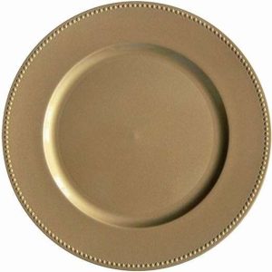 Charger Plates — Gold & Silver Collection
