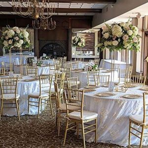 Gold tall Centerpiece