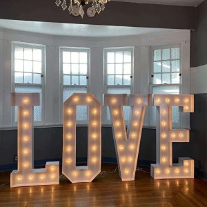4 ft Wooden Marquee Letters & Numbers