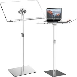 Podium - Acrylic Arc  Pulpit Transparent