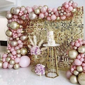 Shimmer Wall 8 x 8  (GOLD or RAINBOW)