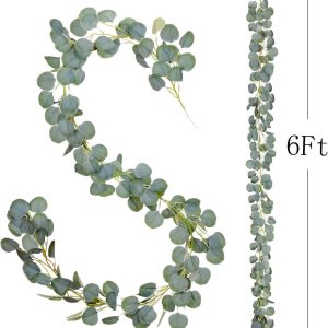 Eucalyptus Artificial Greenery Garland 6ft long