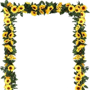Sunflower Garland 7ft long