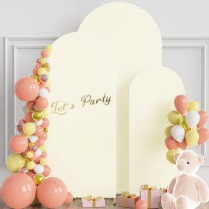 Spandex Arch Backdrop Covers – Set of 3