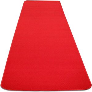 Red carpet runner rental 3 foot by 30 foot for weddings and events