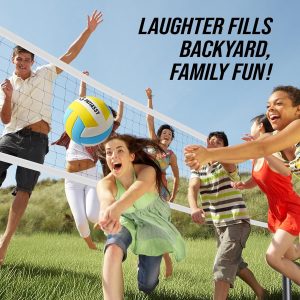 Professional Volleyball Net Set – Heavy Duty with Anti-Sag Winch