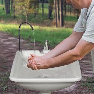 Portable Outdoor Sink and Hand Washing Station – 7.9 Gallon Tank