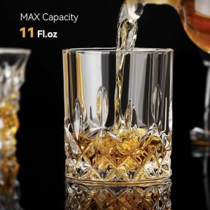 Elegant Whiskey & Cocktail Glass (11oz)