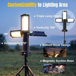 Light with Stand- LED RECHARGEABLE